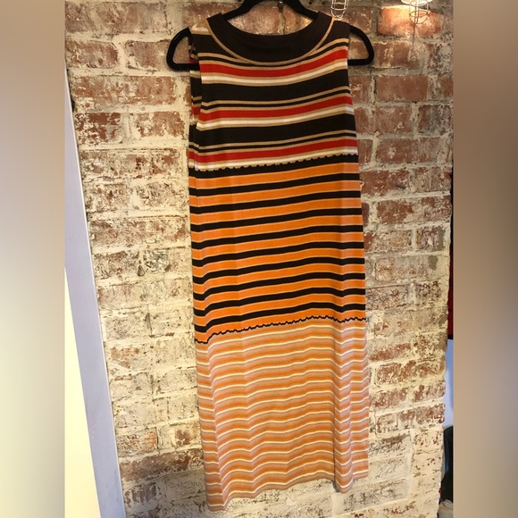 Uniqlo New w/Tags Brown Merino Blend Sleeveless Knitted Dress (MARNI), Small - Picture 4 of 9